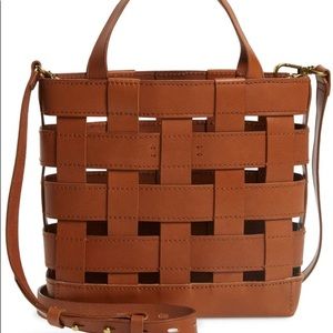 madewell crossbody basketweave tote